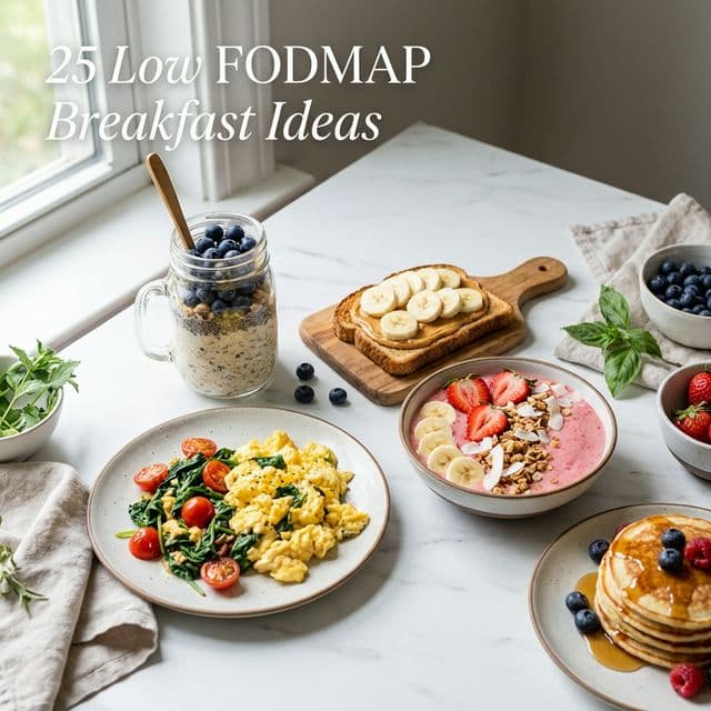 25 Low FODMAP Breakfast Ideas: Quick & Easy IBS-Friendly Recipes